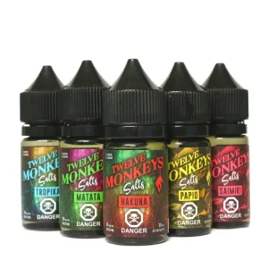12 Monkeys Nic Salt 20mg – Premium Twelve Monkeys E-Liquid Vape Salts