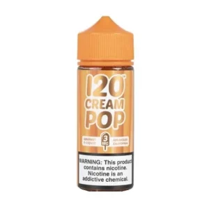 120 CREAM POP BY MAD HATTER JUICE 120ML
