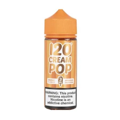 120 CREAM POP BY MAD HATTER JUICE 120ML