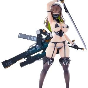 Alphamax Pixel Philia Meido-Busou Blade 1/7 Figure by Nidy 2D Stunning Details