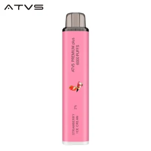 ATVS PREMIUM Plus Disposable 6000 Puffs – Strawberry Ice Cream