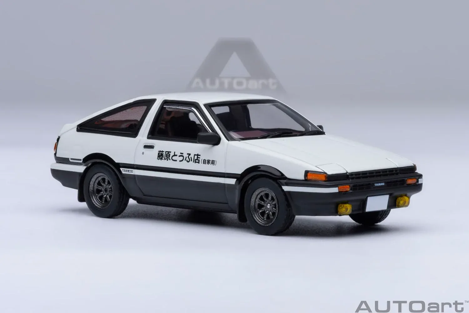 Autoart 1/64 Toyota Sprinter Trueno AE86 Initial D with Tofu Parts 20031 - Image 2
