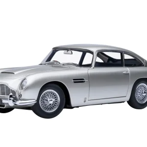 Autoart Aston Martin Db5 Model 1/18 Silver Metallic 70287 Replica Car