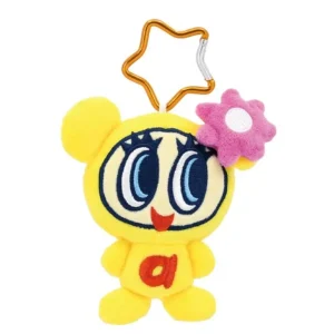 Bandai Angel Blue Purinui Mascot Plush with Carabiner Japan Official