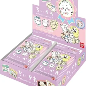 Bandai Chiikawa Die Cut Sticker Set - 20 Packs, 4 Stickers Each