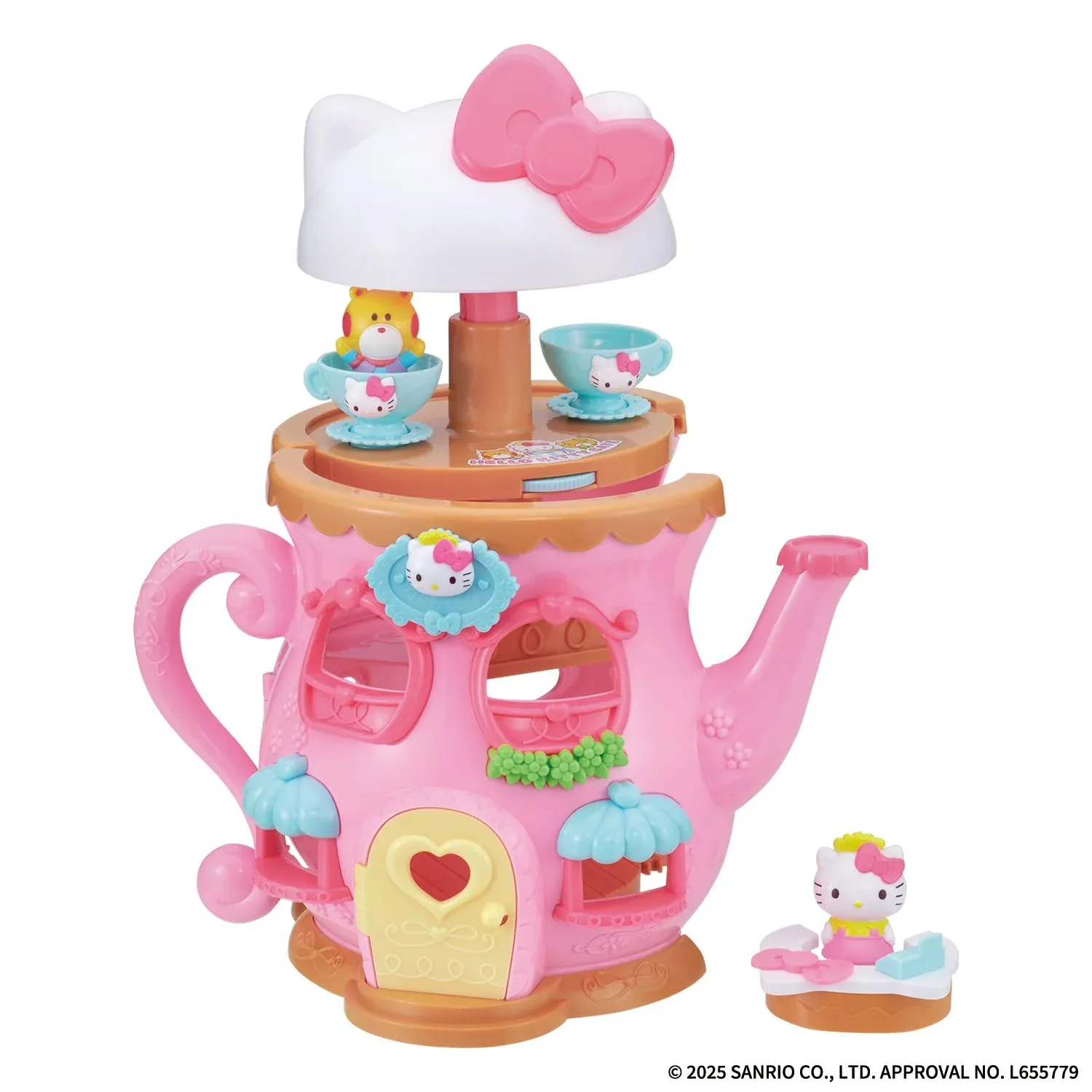 Bandai Hello Kitty Cafe Transformation Secret Teapot Playset for Kids - Image 2