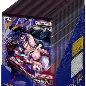 BANDAI One Piece Card Game OP-14 Box (Retailer Tape Cut)