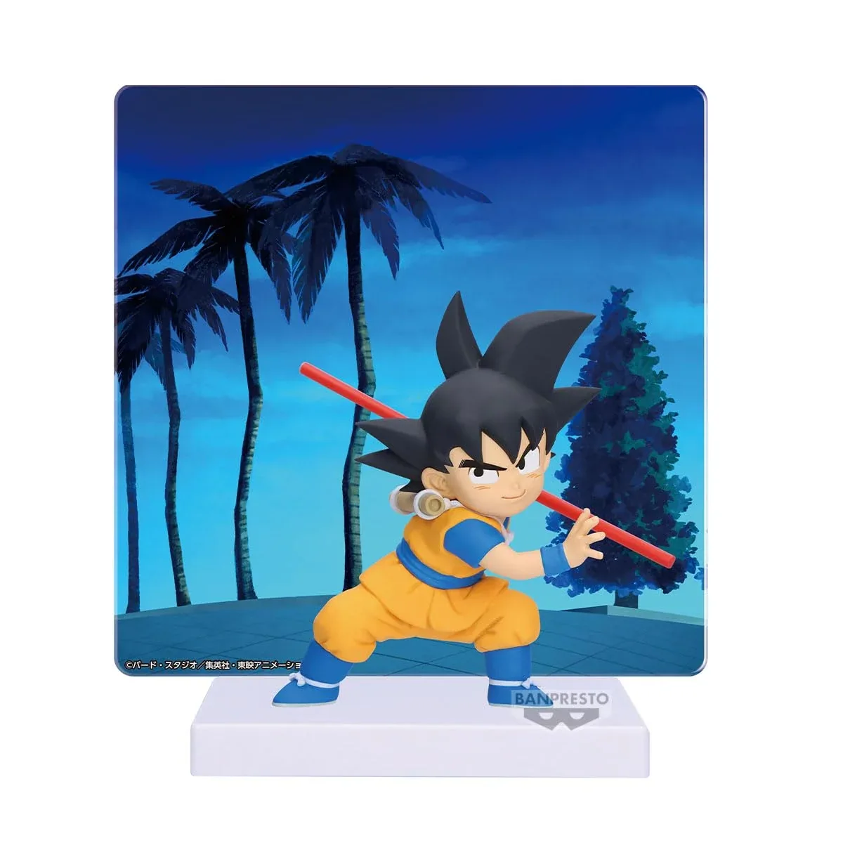 Banpresto Dragon Ball Daima Son Goku Mini Figure with Panel - Image 2