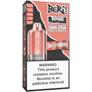 Beri CLIQ 50K Refill Pod: White Strawberry