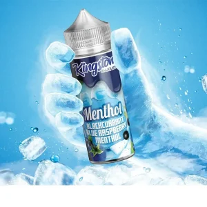 BLACKCURRANT BLUE RASPBERRY MENTHOL E-LIQUID 100ML BY KINGSTON