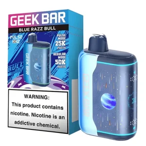 Blue Razz Bull Geek Bar Pulse X2 50K