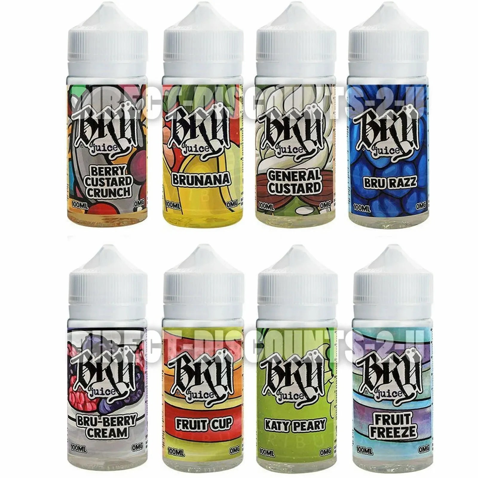 BRU Juice by Sadboy Vape Juice E-Liquid 100ml