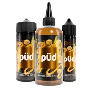 BUTTERSCOTCH CUSTARD E LIQUID (PUD) BY JOES JUICE