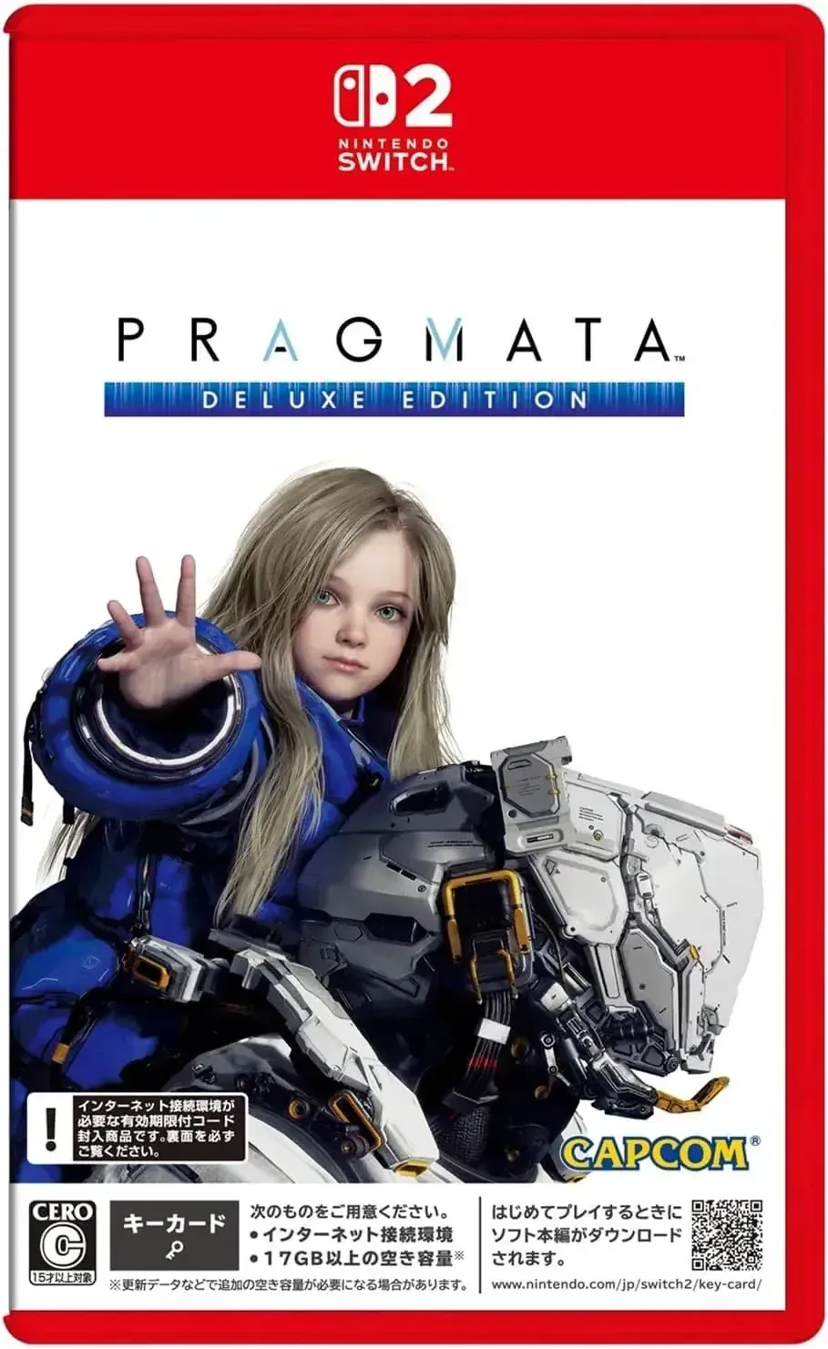 Capcom Pragmata Deluxe Edition Sci-Fi Adventure Video Game