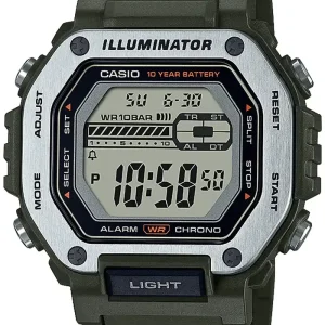 Casio Men's Khaki Wristwatch Mwd-110H-1Ajf - Genuine Product