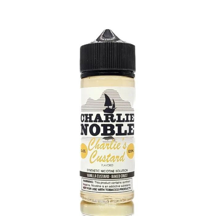Charlie Noble E-liquid 120mL Charlie’s Custard –