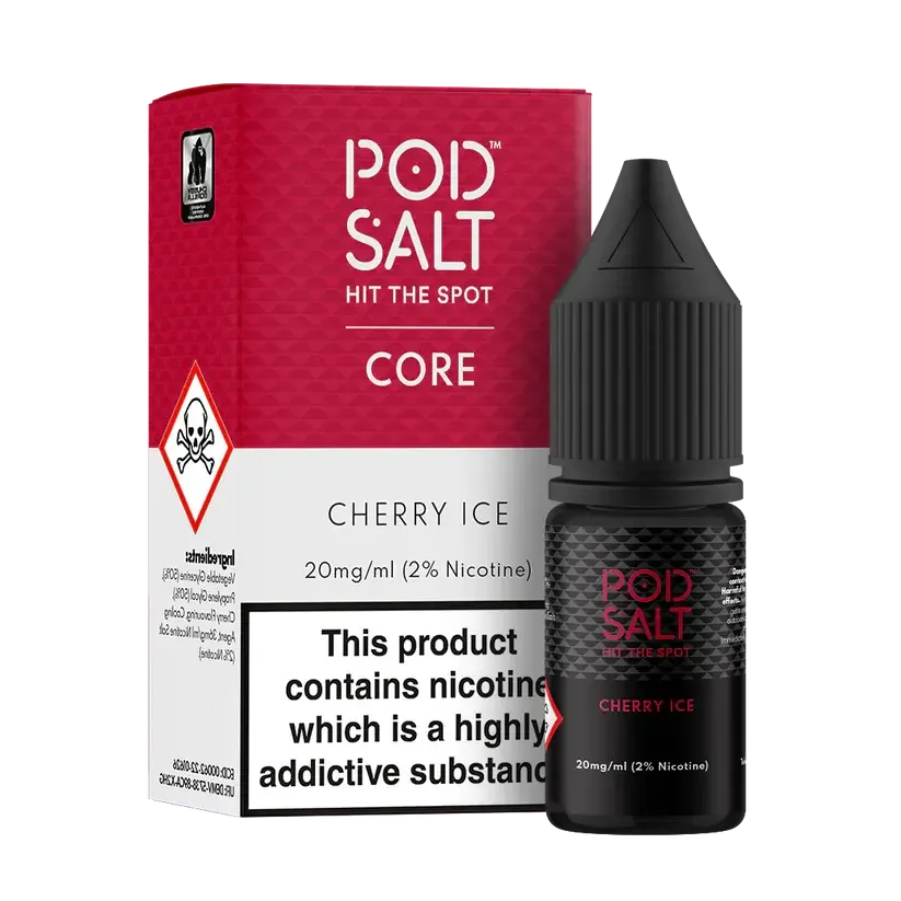 Cherry Ice Nic Salt E-Liquid by Pod Salt