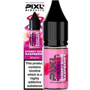 Cherry sour raspberry PIXL Nic Salts e-liquid 10ml