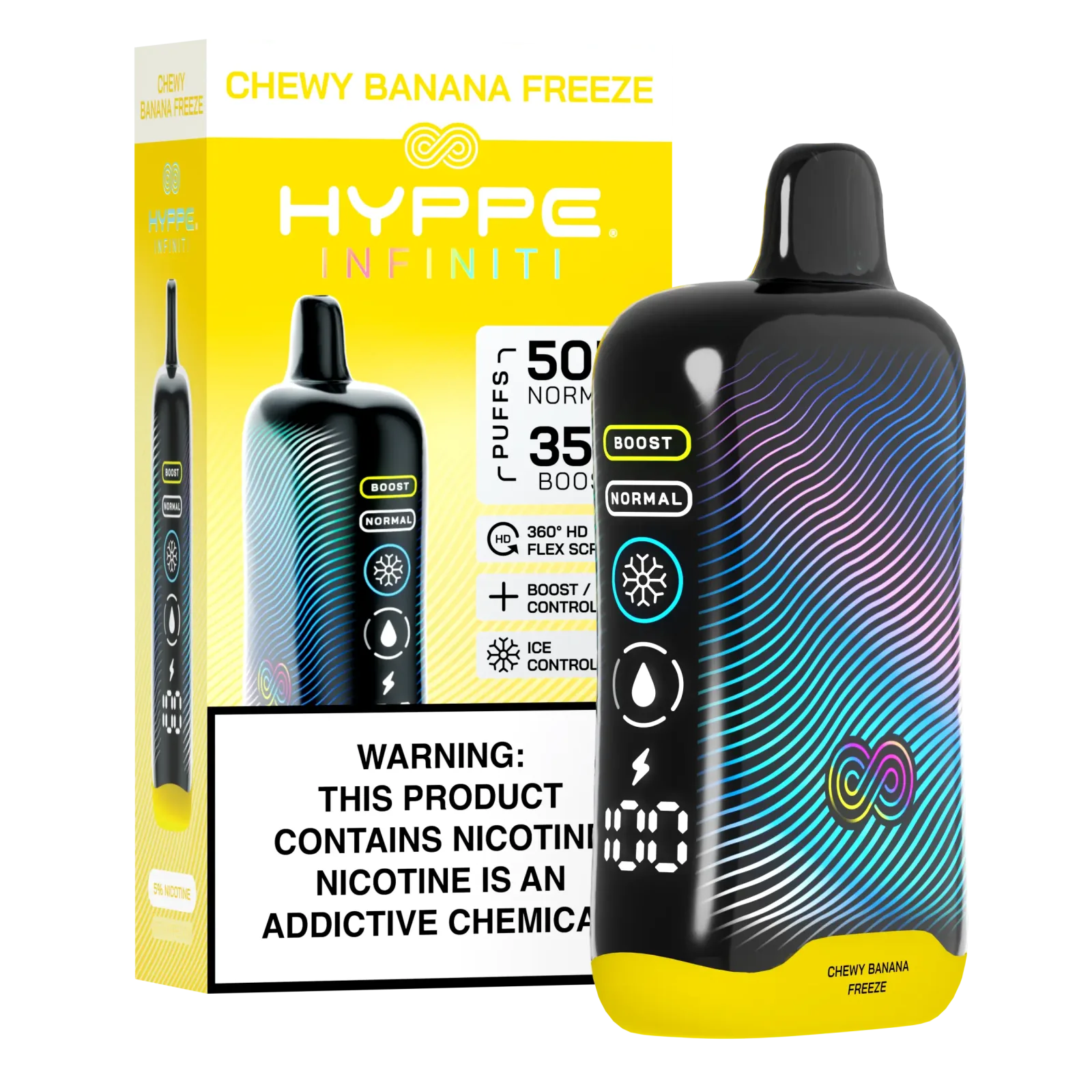 Chewy Banana Freeze Hyppe Infiniti 50K