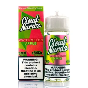 Cloud Nurdz Eliquid 100mL – Watermelon Apple –