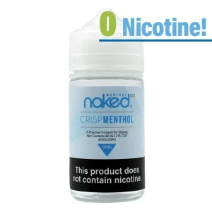 Crisp Menthol -0mg - Naked 100 Menthol - 60mL