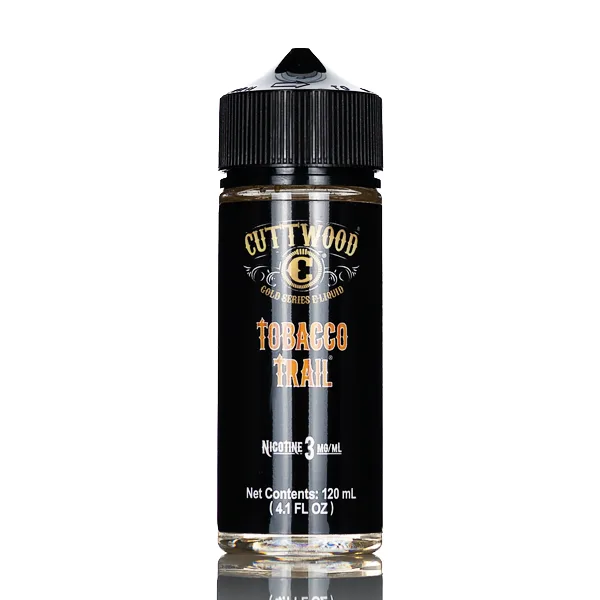 Cuttwood Classic E-Liquid – Tobacco Trail – 120mL - Image 2