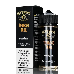 Cuttwood Classic E-Liquid – Tobacco Trail – 120mL