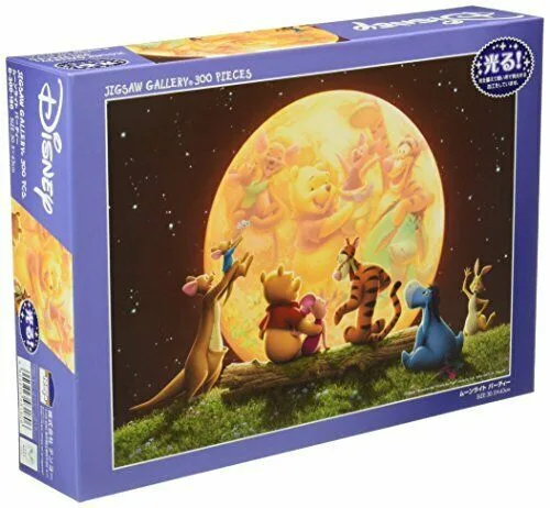 Disney Jigsaw Puzzle 300pcs Moonlight Party Winnie The Pooh