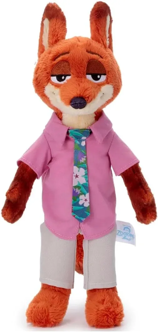 Disney Zootopia Nick Wilde Plush Toy Soft Stuffed Animal by Takara Tomy A R T S