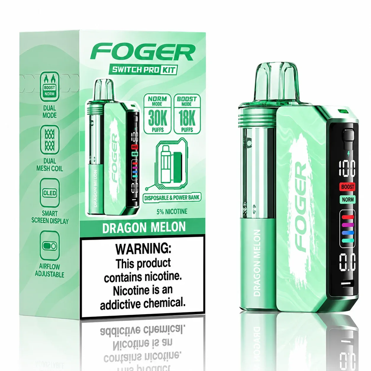 Dragon Melon - Foger Switch Pro 30K Disposable Kit