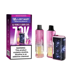 Dragon Strawnana - Lost Mary Nera Fullview 70k Disposable Vape Kit