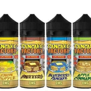 E LIQUID 100ML PANCAKE FACTORY VAPE JUICE 70/30 0MG SUB OHM PREMIUM