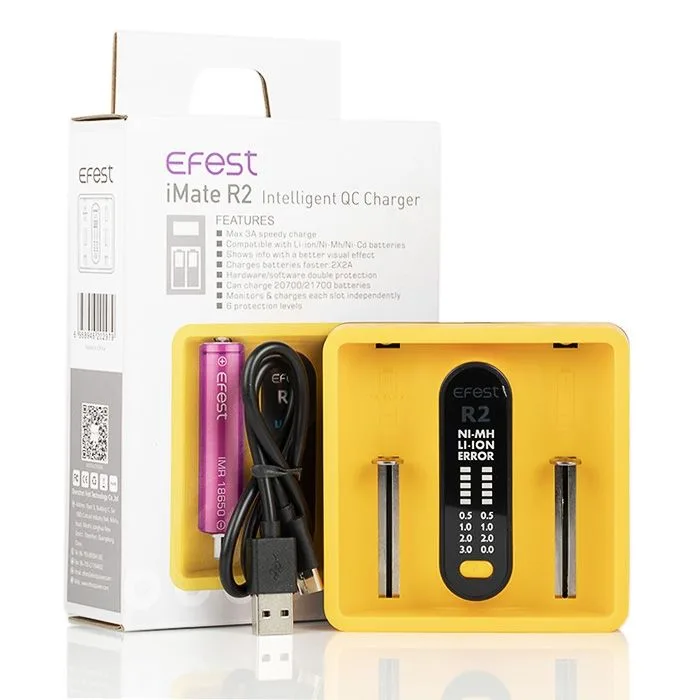 Efest iMATE R2 Intelligent QC 2-Bay