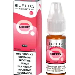 ELFLIQ ELF BAR Cherry 10ml Nic Salts E-liquids -£15.89