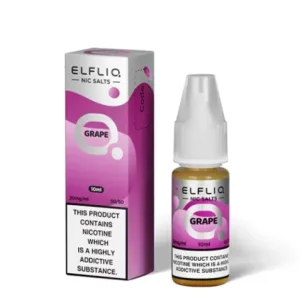 ELFLIQ ELF BAR Grape 10ml Nic Salts E-liquids -£15.89