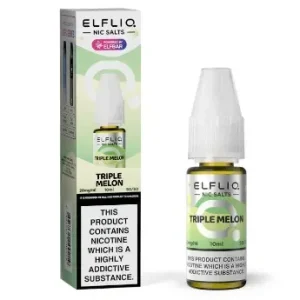 ELFLIQ ELF BAR Triple Melon 10ml Nic Salts E-liquids -£15.89
