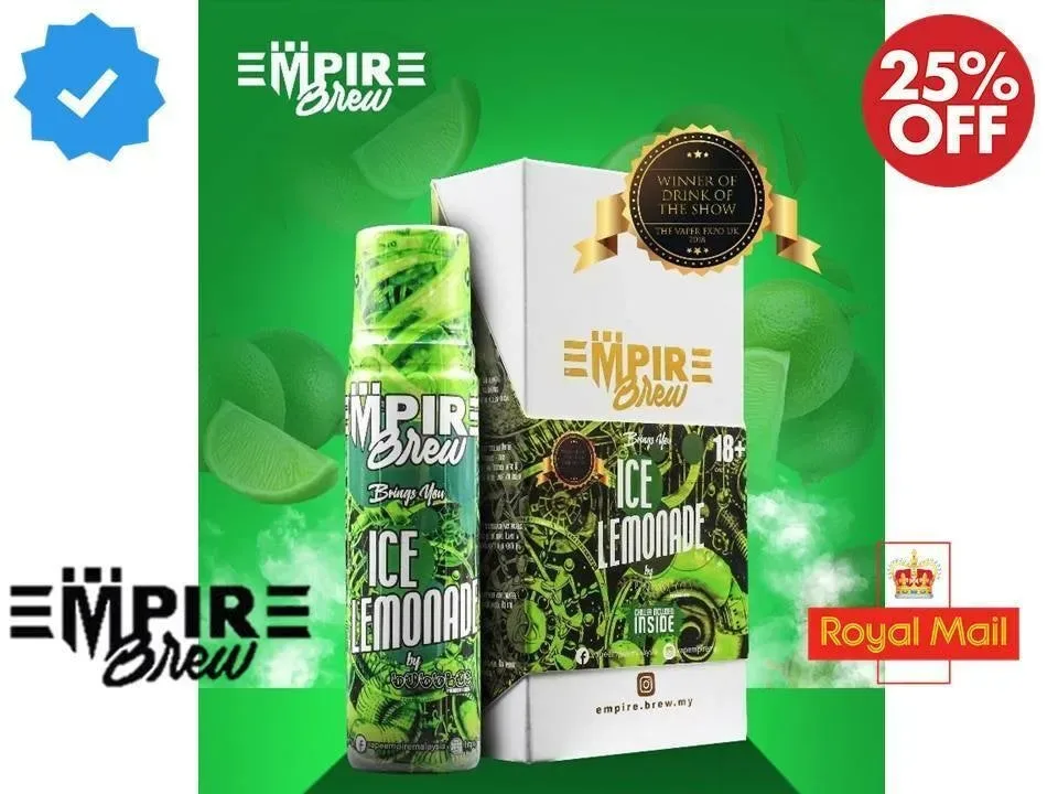 EMPIRE BREW 50 E Liquid Vape Juice – Premium Vape Flavour Collection
