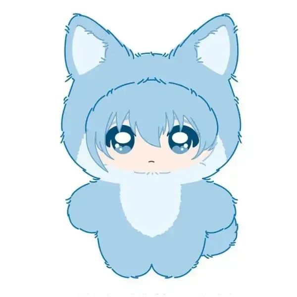 Ensky Blue Lock Hiori Yo Chimikemo Plush Mascot Keychain