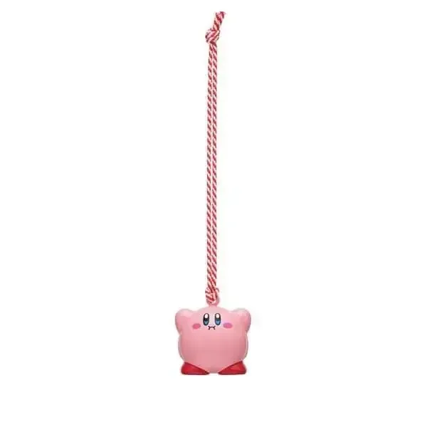 Ensky Kirby Bell Charm Keychain Squishy Face 3-Piece Set