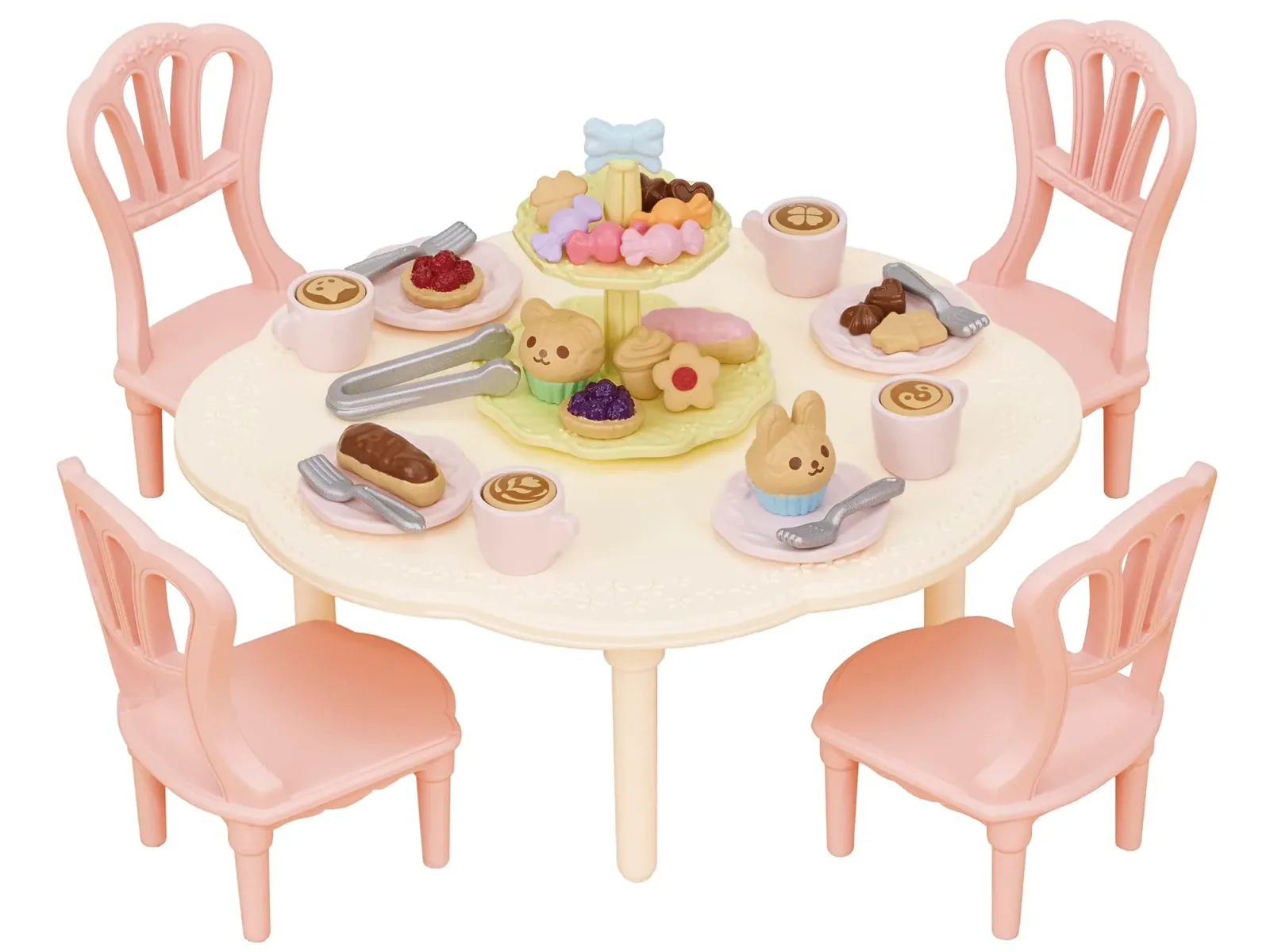 Epoch Sylvanian Families Sweets Party Set Furniture Ka-426 Multicolor