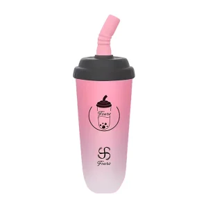FOUNS Mini Milk Tea Cup Disposable 6000 Puffs – Peach Soda