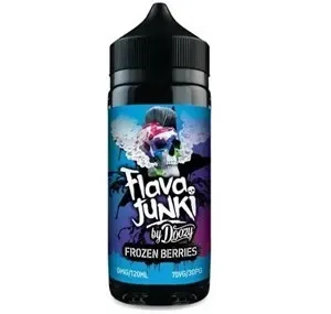 FROZEN BERRIES 100ML E LIQUID FLAVA JUNKI BY DOOZY PGVG 30/70