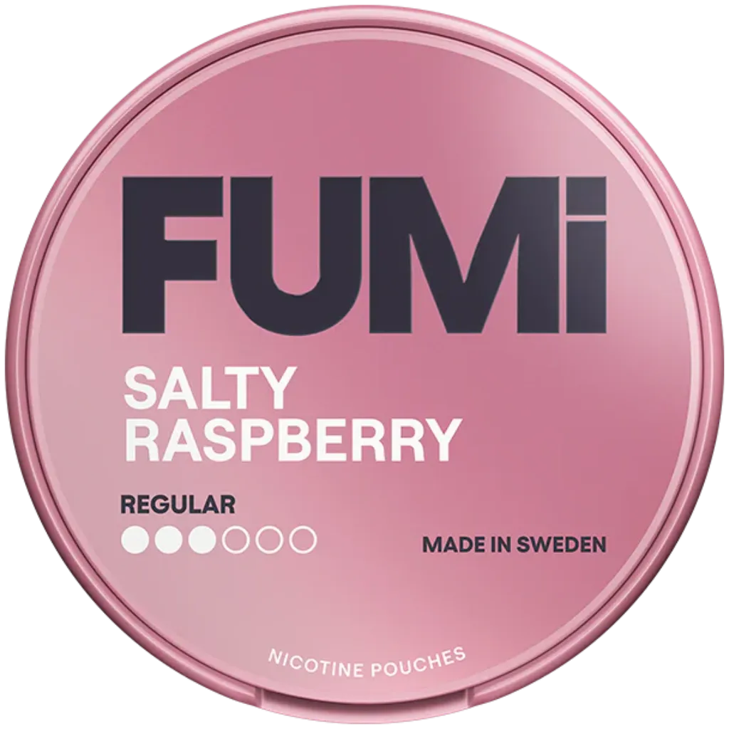 Fumi Salty Raspberry Nicotine Pouches (5 Pack) - Image 2