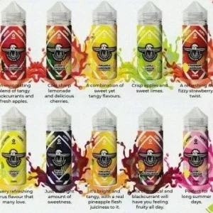 GUARDIAN VAPE 100ml Premium E Liquid 70VG Juice 0MG Vape 20+ Fruity Flavours