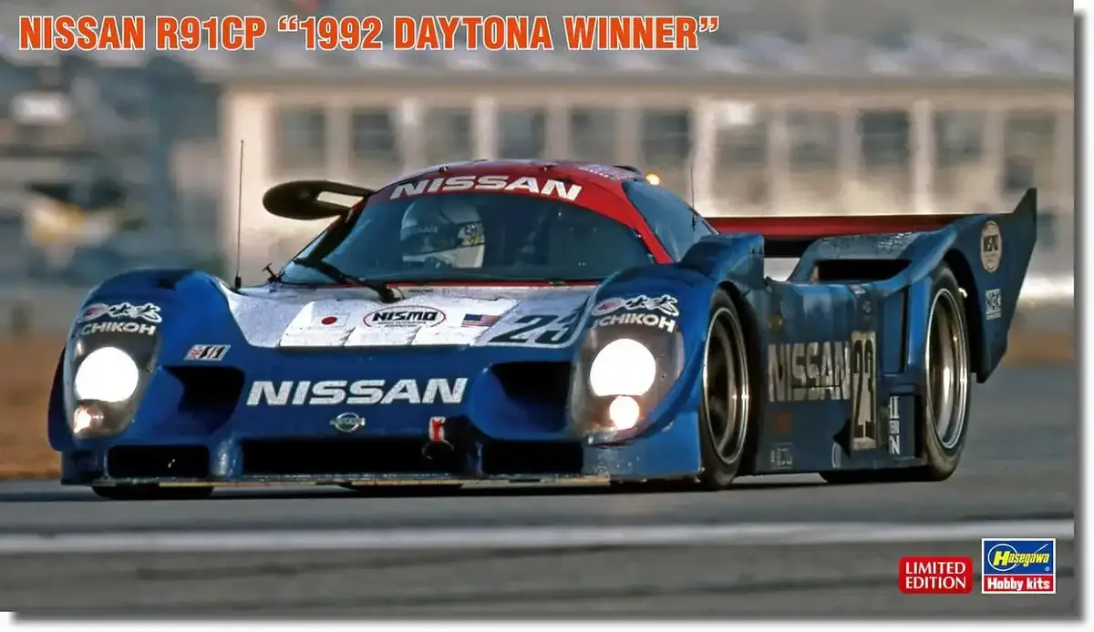 Hasegawa Nissan R91CP 1992 Daytona Winner 1/24 Plastic Model