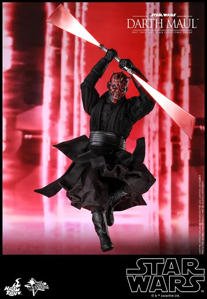 Hot Toys Movie Masterpiece DX Star Wars Episode 1 Darth Maul 1/6 Figure - Image 2