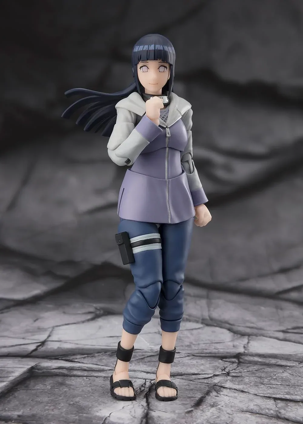 Hundreds Bandai SHF Naruto Shippuden Hinata Hyuga Action Figure White Eyes - Image 2