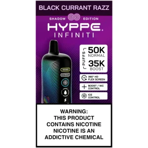 Hyppe Infiniti 50K: Black Currant Razz