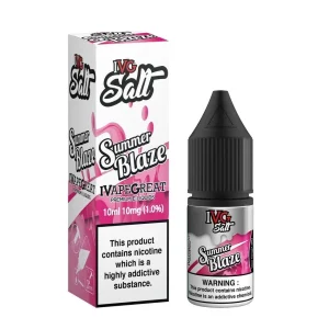 IVG Nic Salts E-Liquid 10ml 10mg & 20mg Vape Juice – Pack of 5 Bottles