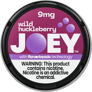 Joey Wild Huckleberry Nicotine Pouches – 9mg (5-Pack)